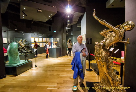 Interior of Dalí museum